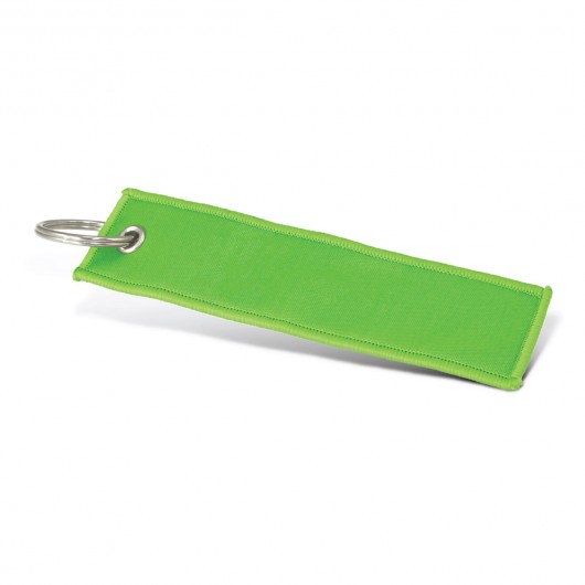 Woven Keyrings bright green